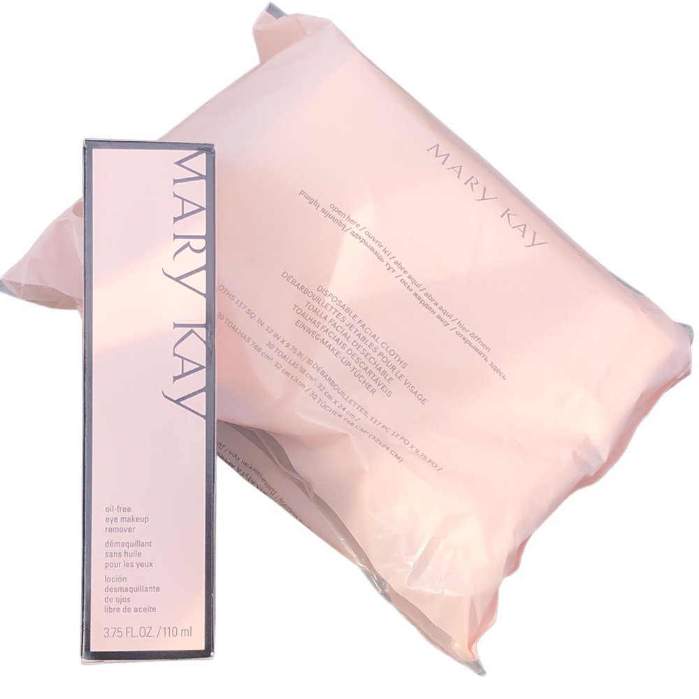 Bundle of Mary Kay Makeup remover & facial cloths